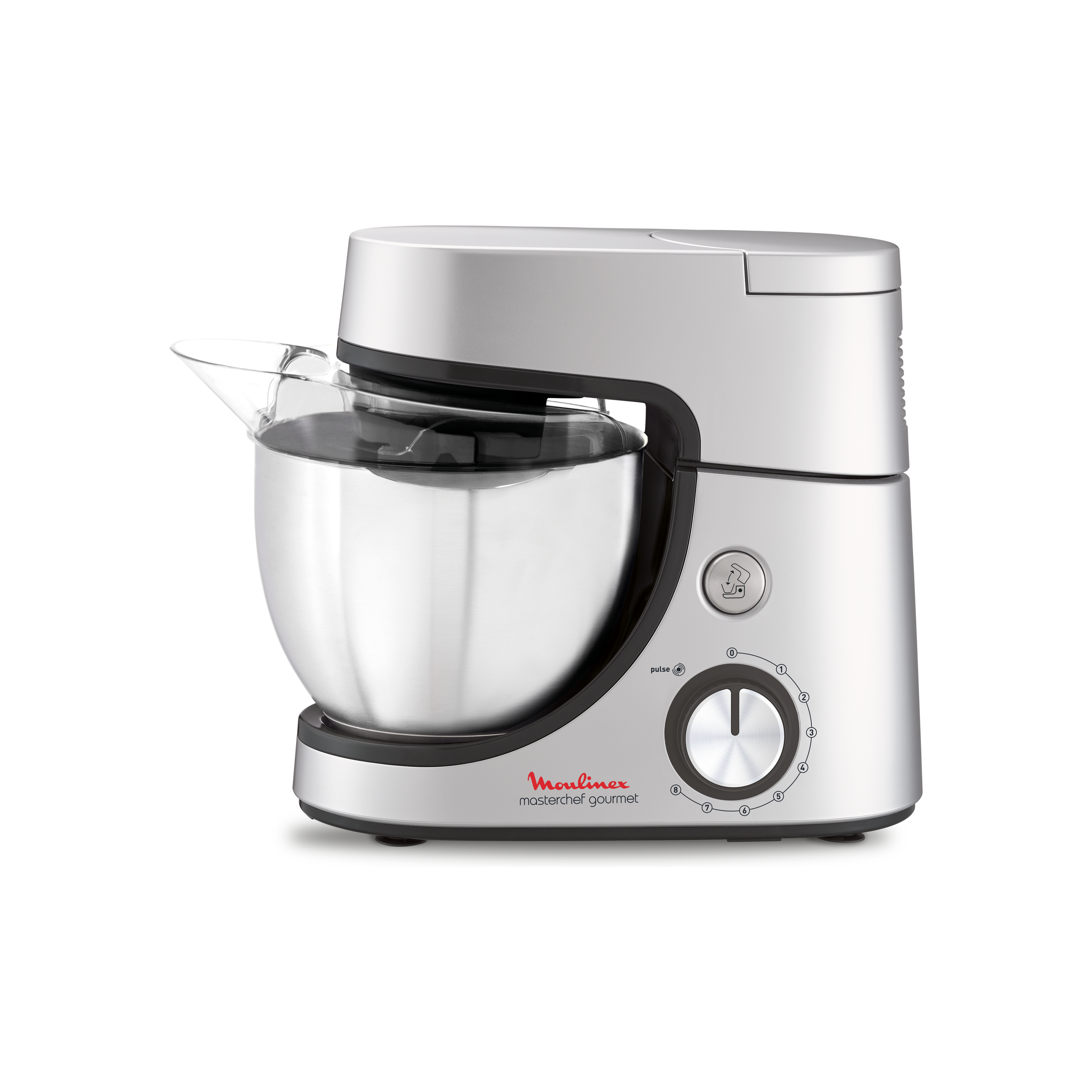 Moulinex Masterchef Gourmet 4.6L 1100w Kitchen Machine  - Silver